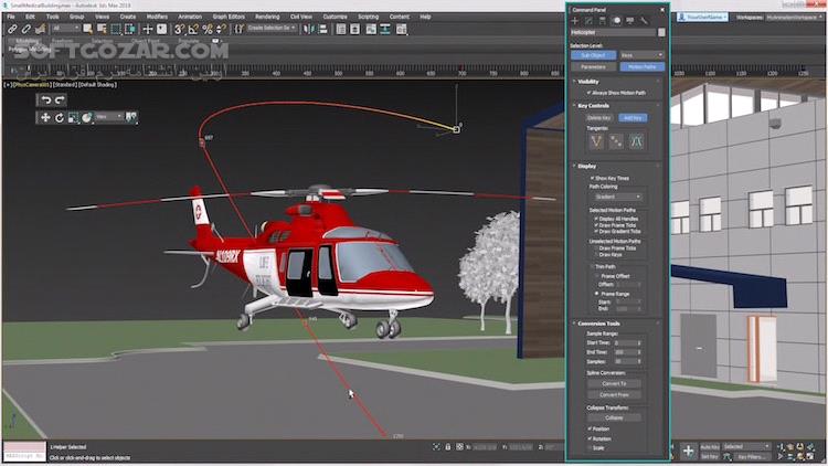 دانلود Autodesk 3DS MAX 2026 / 2025 / 2024 / 2023.3 / 2022.3 / 2021.3.2 / 2020.3.2 - دانلود تری دی مکس - سافت گذر
