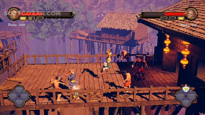 دانلود 9Monkeys of Shaolin - New Games Plus - دانلود بازی نُه میمون شائولین - سافت گذر