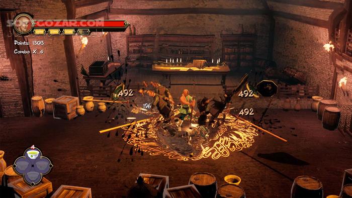 دانلود 9Monkeys of Shaolin - New Games Plus - دانلود بازی نُه میمون شائولین - سافت گذر