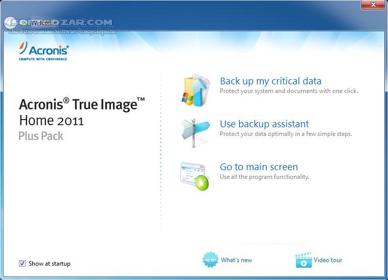 دانلود Acronis True Image 29.4.1 Build 42072 - دانلود پشتیبان گیری اکرونیس - سافت گذر