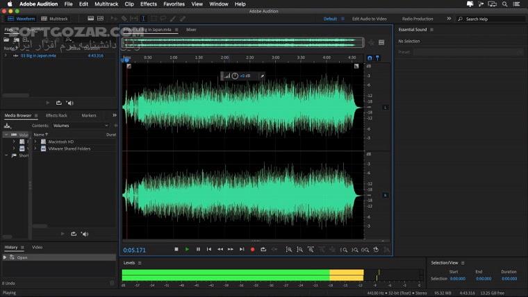 دانلود Adobe Audition 2025 25.2 / 2024 / 2023 / 2022 / 2021 / 2020 / macOS - دانلود ادوب ادیشن - سافت گذر