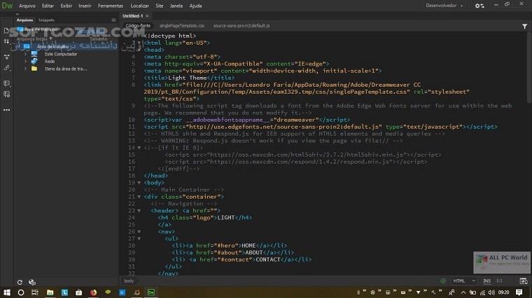 دانلود Adobe Dreamweaver 2021 21.5.0.15662 / 2020 / macOS - دانلود ادوبی دریم ویور - سافت گذر