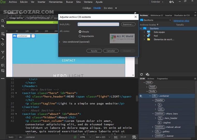 دانلود Adobe Dreamweaver 2021 21.5.0.15662 / 2020 / macOS - دانلود ادوبی دریم ویور - سافت گذر