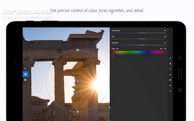 دانلود Adobe Photoshop Lightroom 9.1.1 For Android +4.1 - دانلود فتوشاپ لایت روم برای اندروید - سافت گذر