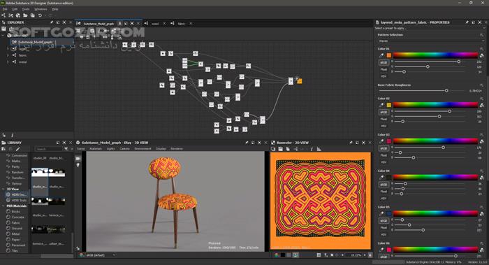 دانلود Adobe Substance 3D Designer 14.1.2 - دانلود ساخت تکسچر - سافت گذر