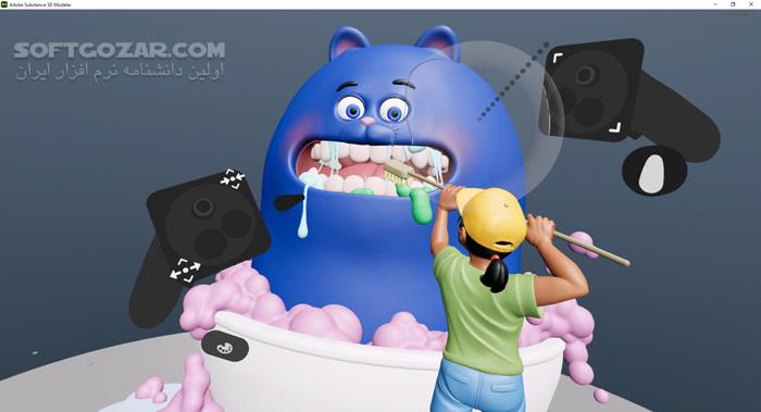 دانلود Adobe Substance 3D Modeler 1.22.0.109 - دانلود مدلسازی سه بعدی - سافت گذر