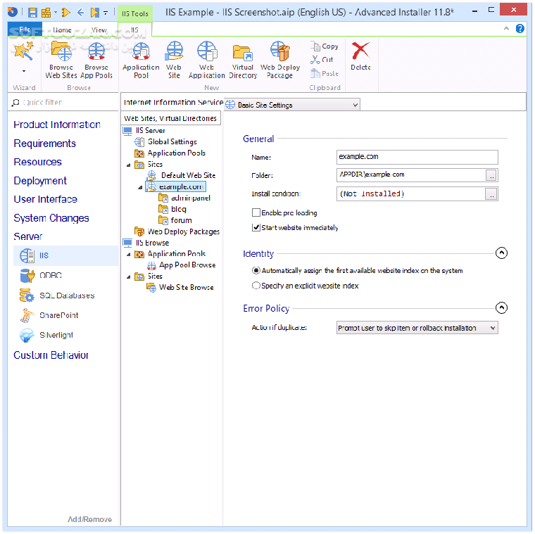 دانلود Advanced Installer Architect 22.5 - دانلود ساخت نصاب نرم افزار ساخت فایل ستاپ نرم افزار - سافت گذر