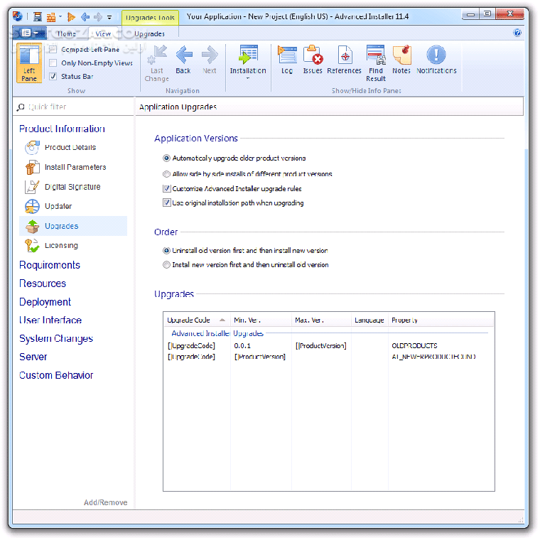 دانلود Advanced Installer Architect 22.5 - دانلود ساخت نصاب نرم افزار ساخت فایل ستاپ نرم افزار - سافت گذر