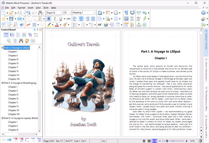 دانلود Atlantis Word Processor 4.4.5.5 - دانلود پردازشگر متن - سافت گذر