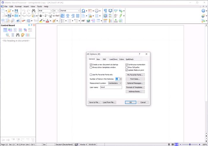 دانلود Atlantis Word Processor 4.4.5.5 - دانلود پردازشگر متن - سافت گذر