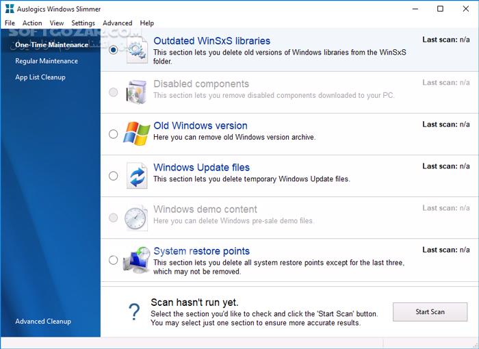 دانلود Auslogics Windows Slimmer Professional 5.0.1 - دانلود بهینه سازی ویندوز - سافت گذر