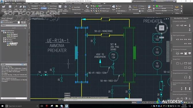 دانلود Autodesk AutoCAD Plant 3D 2026.0.1 / 2025.1 / 2024 / 2022.1.1 / 2021.1.1 / 2020.1 / 2019.2 - دانلود اتوکد پلنت تری دی - سافت گذر