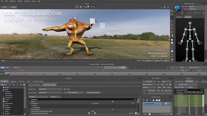 دانلود Autodesk MotionBuilder 2026 / 2025 - دانلود انیمیشن سازی - سافت گذر