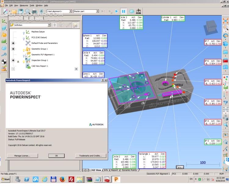 دانلود Autodesk PowerInspect Ultimate 2025 / 2024 / 2023 /  2022.0.1 / 2021 / 2020.1.1 / 2018.2.3 - دانلود اتودسک پاور اینسپکت مترولوژی و اندازه‌گیری سه بعدی قطعات صنعتی - سافت گذر