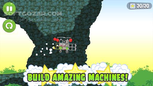 دانلود Bad Piggies 2.2.3 / HD 2.4.3141for Android +2.3 - دانلود بد پیگت برای اندروید - سافت گذر