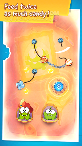 دانلود Cut the Rope Time Travel 1.11.0 for Android +2.3 - دانلود بازی طناب را ببر نسخه سفر در زمان (ابدیت نسخه HD) برای اندروید - سافت گذر