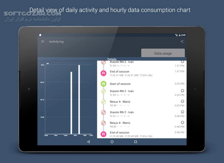 دانلود Data Sharing – Tethering PRO 2.2.4 For Android +4.1 - دانلود مدیریت هات اسپات برای اندروید - سافت گذر