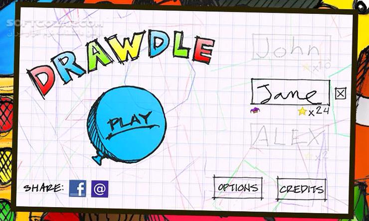 دانلود Drawdle 1.66 for Android +2.1 - دانلود بازی رنگ آمیزی برای اندروید - سافت گذر