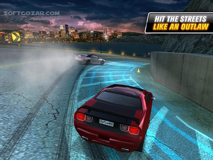 دانلود Drift Mania - Street Outlaws 1.18 for Android +4.0 - دانلود بازی ماشین برای اندروید - سافت گذر
