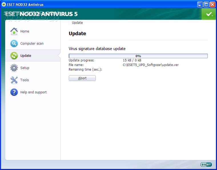 دانلود ESET NOD32 / Smart Security / Endpoint Offline Update 31209 (2025.05.16) for v3.x v4.x v5.x v6.x v7.x v8.x - دانلود آپدیت آفلاین نود 32 - سافت گذر