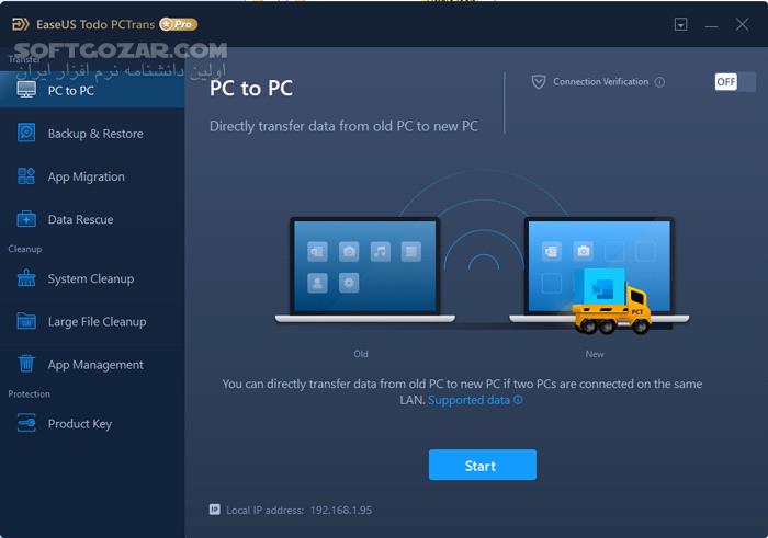 دانلود EaseUS Todo PCTrans Technician 14.1.0 Build 20241224 - دانلود انتقال فایل ها به کامپیوتر جدید - سافت گذر
