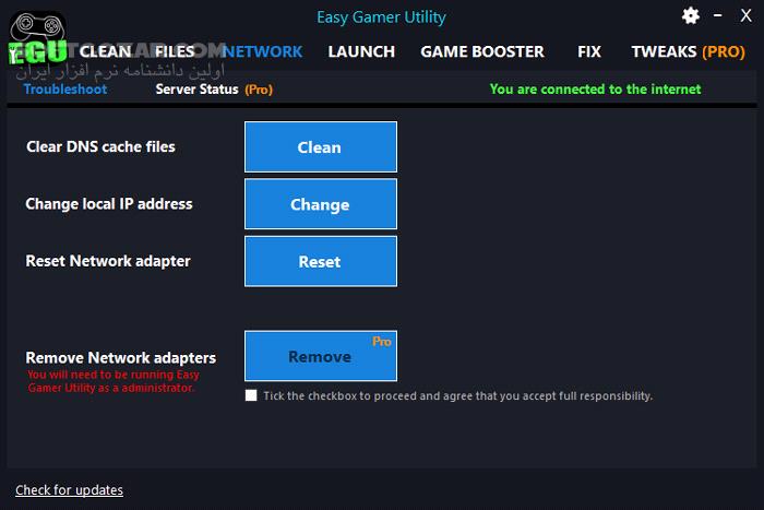 دانلود Easy Gamer Utility PRO 1.3.55 - دانلود حل مشکلات بازی‌ها در ویندوز - سافت گذر