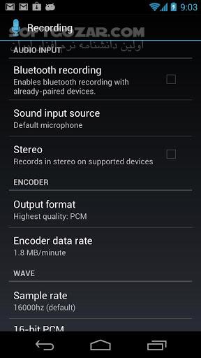 دانلود Easy Voice Recorder Pro 2.8.2 for Android +4.1 - دانلود ضبط صدا آسان برای اندروید - سافت گذر