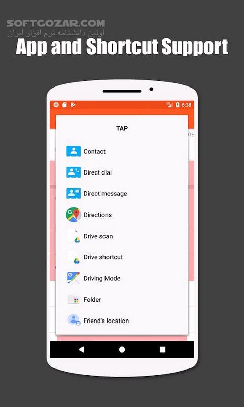 دانلود Edge Gestures 1.8.4 For Android +4.4 - دانلود میانبر اپ اندروید برای اندروید - سافت گذر