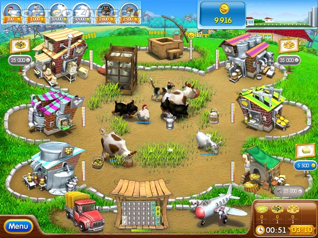 دانلود Farm Frenzy Pizza Party - دانلود بازی فارم فرنزی - سافت گذر