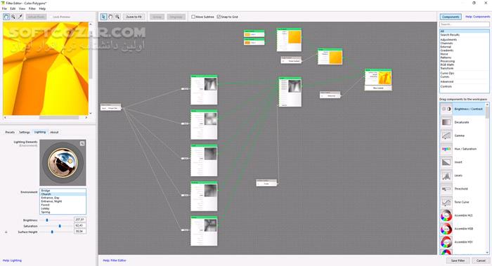 دانلود Filter Forge Studio Edition 13.5.4275 - دانلود افکت گذاری روی عکس و ساخت فیلترهای سفارشی - سافت گذر