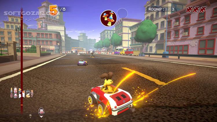 دانلود Garfield Kart - Furious Racing + Update - دانلود بازی ماشین سواری گارفیلد - سافت گذر