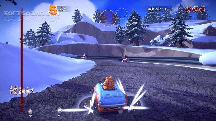 دانلود Garfield Kart - Furious Racing + Update - دانلود بازی ماشین سواری گارفیلد - سافت گذر
