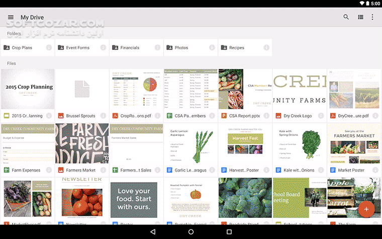 دانلود Google Drive 2.25.180.4 for Android +6.0 - دانلود گوگل درایو اندروید برای اندروید - سافت گذر