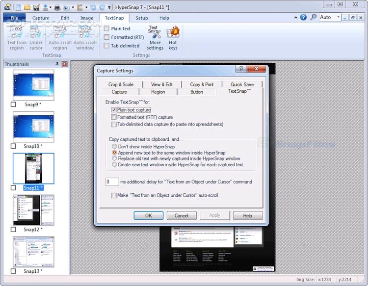 دانلود HyperSnap 9.5.3 - دانلود هایپر اسنپ عکس گرفتن از صفحه نمایش - سافت گذر