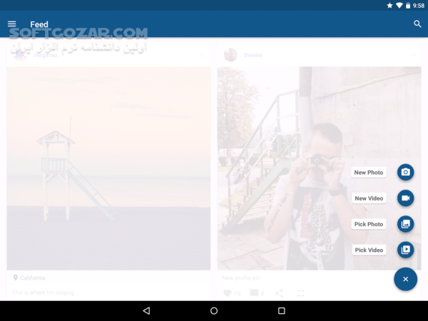 دانلود Imagine for Instagram 4.0.10 for Android +4.1 - دانلود ورود به اینستاگرام با چند اکانت مختلف و به صورت همزمان برای اندروید - سافت گذر