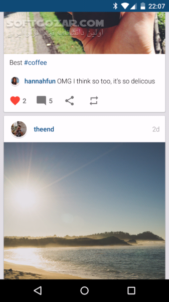 دانلود Imagine for Instagram 4.0.10 for Android +4.1 - دانلود ورود به اینستاگرام با چند اکانت مختلف و به صورت همزمان برای اندروید - سافت گذر