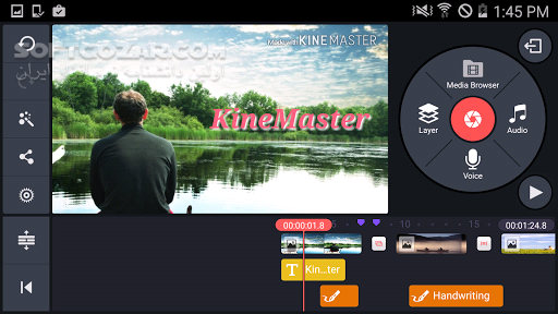 دانلود KineMaster Pro 7.5.17.34152.GP for Android +8.0 - دانلود ویرایش فیلم کاین مستر برای اندروید - سافت گذر