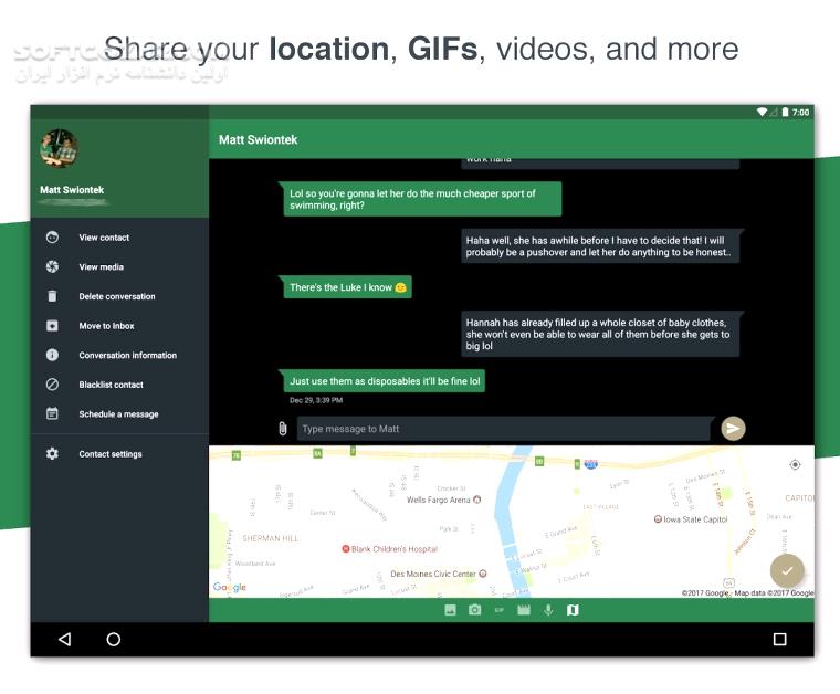 دانلود Pulse SMS Full 6.2.3.2996 for Android +5 - دانلود اس ام اس پلاس برای اندروید - سافت گذر