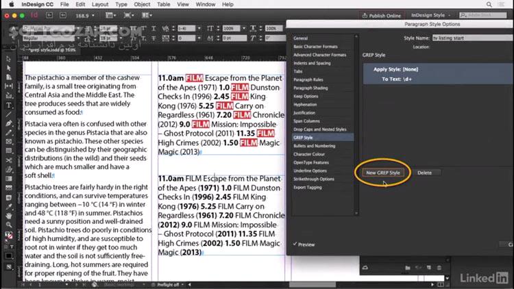 دانلود Lynda - InDesign: Advanced Styles - دانلود آموزش ایندیزاین - سافت گذر