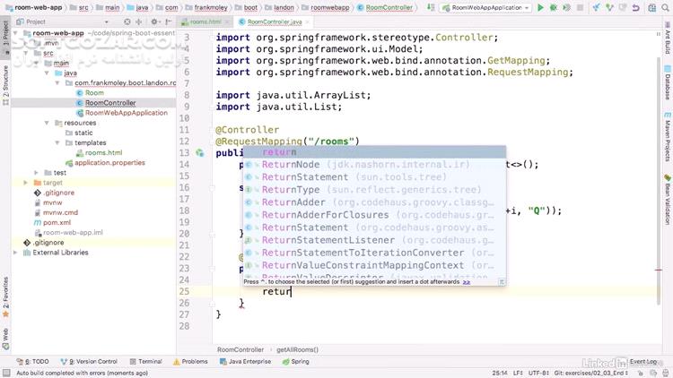 دانلود Lynda - Spring Boot 2 Essential Training - دانلود آموزش اسپرینگ بوت 2 - سافت گذر