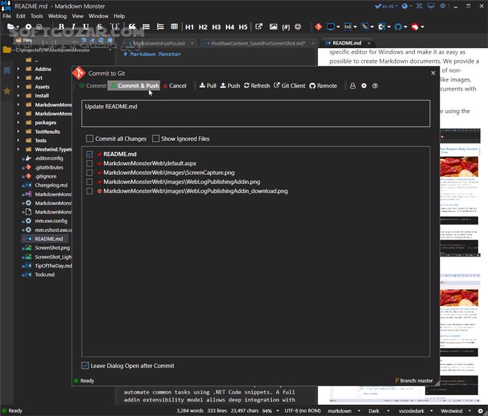 دانلود Markdown Monster 3.6.5 - دانلود ویرایشگر و مشاهده‌کننده مارک‌داون - سافت گذر