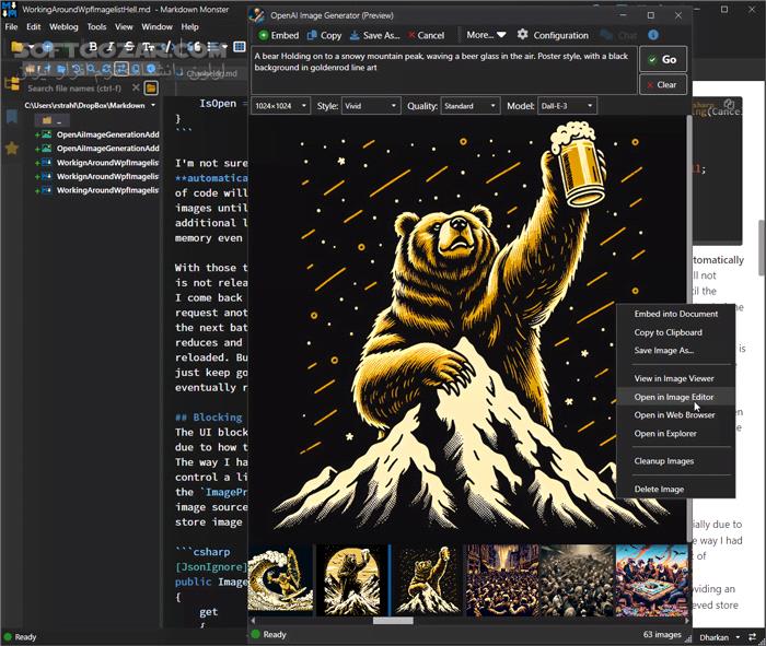 دانلود Markdown Monster 3.6.5 - دانلود ویرایشگر و مشاهده‌کننده مارک‌داون - سافت گذر
