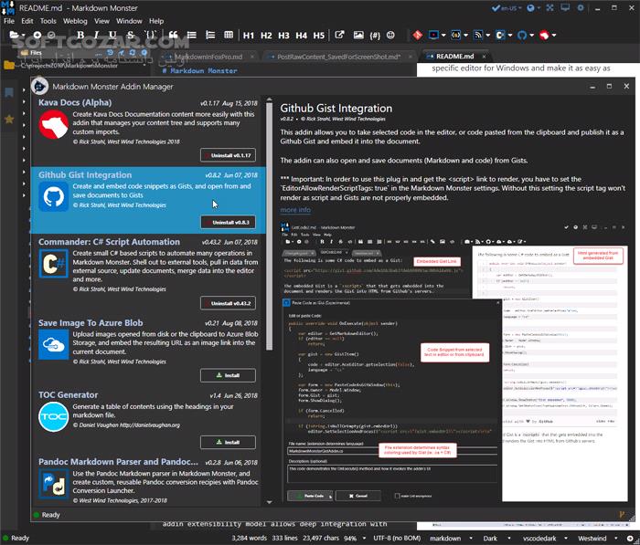 دانلود Markdown Monster 3.6.5 - دانلود ویرایشگر و مشاهده‌کننده مارک‌داون - سافت گذر