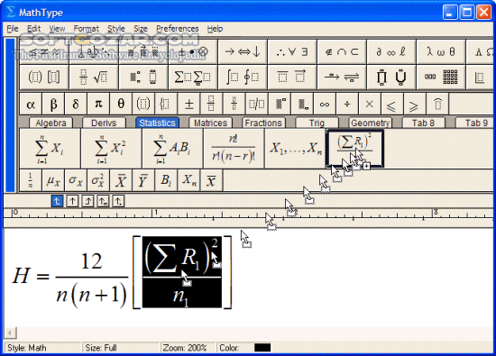 دانلود MathType 7.8.0 / macOS - دانلود بهترین نرم افزار برای تایپ علائم ریاضی - سافت گذر