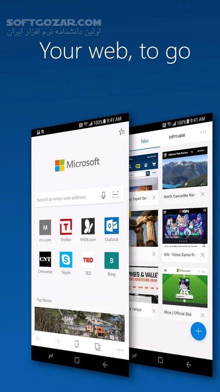 دانلود Microsoft Edge Preview 136.0.3240.50 For Android +4.4 - دانلود مایکروسافت اج برای اندروید - سافت گذر