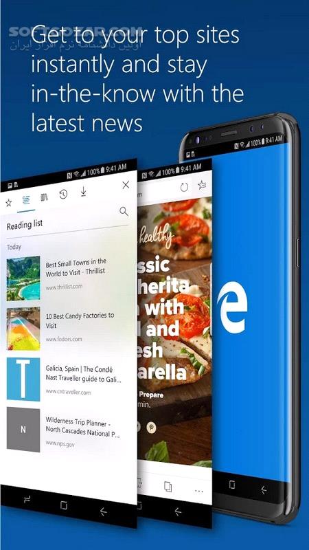دانلود Microsoft Edge Preview 136.0.3240.50 For Android +4.4 - دانلود مایکروسافت اج برای اندروید - سافت گذر