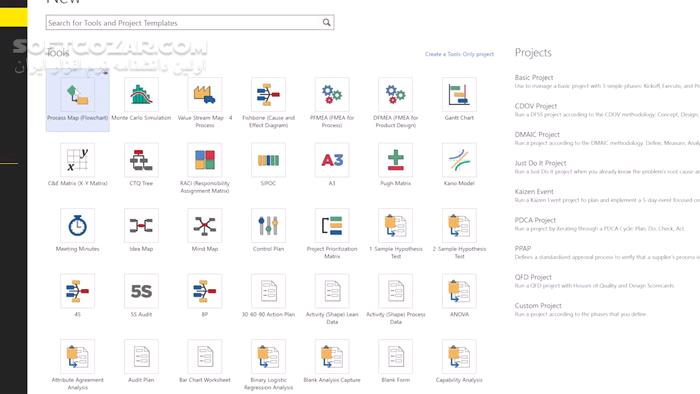 دانلود Minitab Workspace 1.4.4 - دانلود تجزیه و تحلیل فرایند - سافت گذر