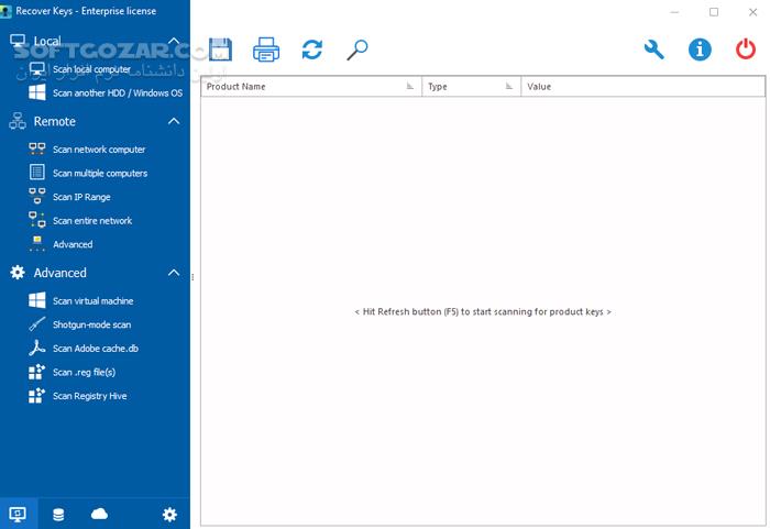دانلود Nuclear Coffee Recover Keys 12.0.6.309 (x64) Enterprise - دانلود ریکاوری و نمایش شماره سریال فعالسازی نرم‌افزارها - سافت گذر
