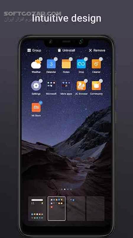 دانلود POCO Launcher 5.39.31.11054 For Android +13.0 - دانلود لانچر پوکو برای اندروید - سافت گذر