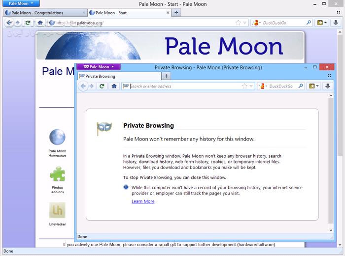 دانلود Pale Moon 33.7.1 - دانلود مرورگر برای ویندوز - سافت گذر